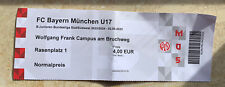 Sammler Ticket FSV Mainz 05 U17 vs FC Bayern München U17 Bundesliga Saison 23/24