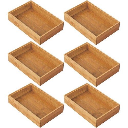 Bambus aufbewahrungsbox 6er - aufbewahrungsbox,