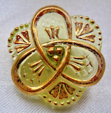 1    Uranglas KNOPF  - Gelb -