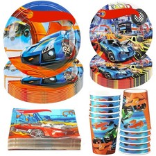 Partygeschirr Rennwagen