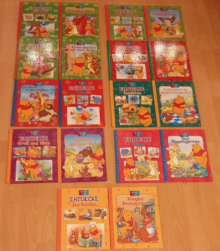 Winnie puuh bücherset 18 - winnie,