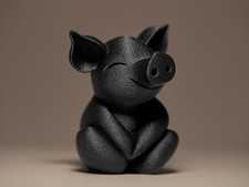 Cute Little Piglet Figurine |