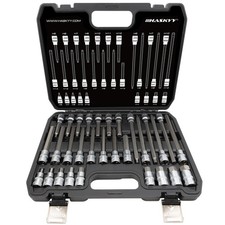 Innensechskant Steckschlüssel Satz 1/2 Sechskant Nüsse für Inbus Schrauben 30tlg