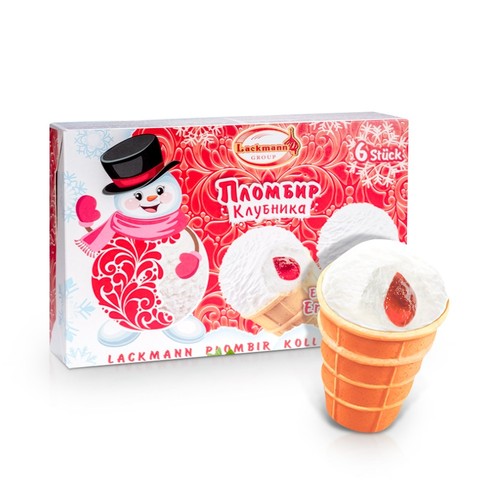 Eis waffelbecher plombir - im,