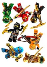 Tortenaufleger Ninjago Figuren Tortenaufleger Tortendeko Ninjago Fondantpapier