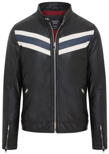 Herren schwarze café racer - schwarze,