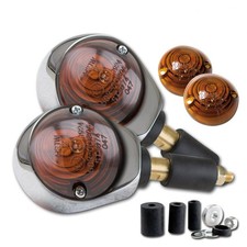 Ochsenaugen-Blinker chrom