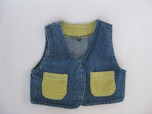 Kinder jeansweste 110 - kinder,