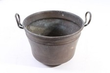 alter antiker Kessel Feuerstelle Kamin old vintage