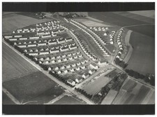 ZZ-3033/ Regensburg Hermann-G.-Siedlung  Foto Luftbild 18 x 13 cm ca.1938