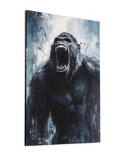Gorilla Leinwand Bild Wanddeko