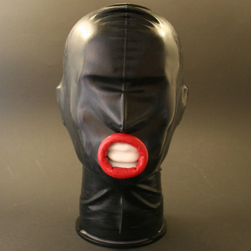 Latexmaske big lips - latexmaske, |