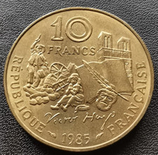 Frankreich 10 Francs 1985 Victor Hugo