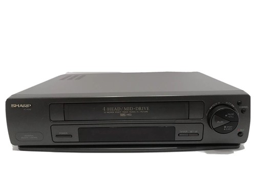 Video cassette recorder - recorder, sharp