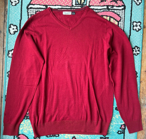 Pulli männer rot 52 54 - pulli, rot,
