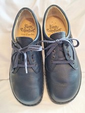Damen Schuhe Finn Comfort Gr.39 Echt Ledet Blau Top Zustand