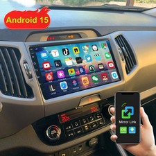9" Android 15 Autoradio Stereo GPS Sat Navi BT 32GB für KIA Sportage 3 2010-2016