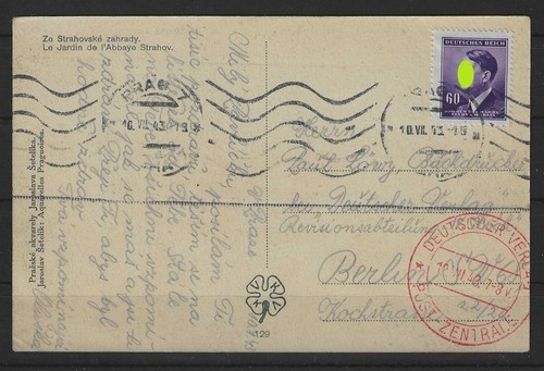 I663 sudetenland karte 1943 - sudetenland,
