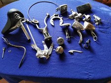 Fahrrad Oldtimer Teile Lampen Dynamos,Ständer Tacho Sattel Konvolut