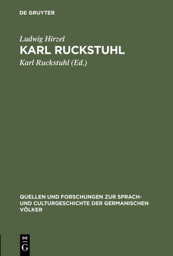 Karl ruckstuhl ludwig hirzel - ruckstuhl,