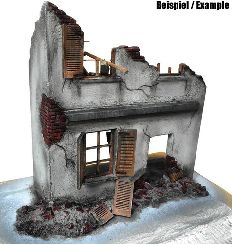 Hausruine laser cut - in,