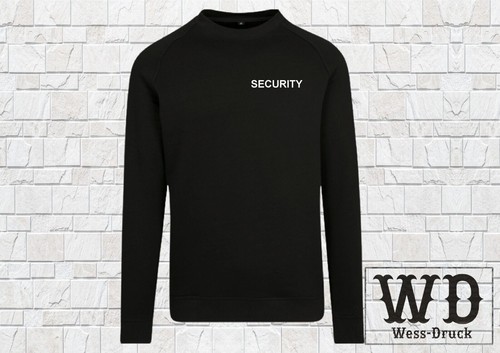 Security pullover bestickt - pullover,