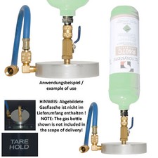 Füllset mit Standfuß für