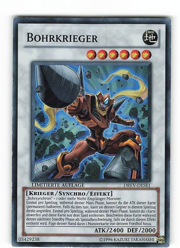 Yugioh bohrkrieger - yugioh,
