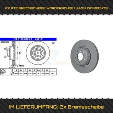 2X ATE BREMSSCHEIBE