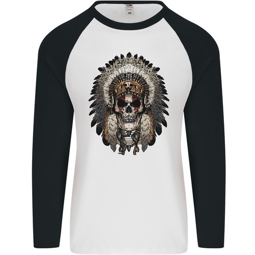 Indianer totenkopf kopfschmuck - totenkopf,