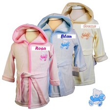 Baby Bademantel Frotte mit