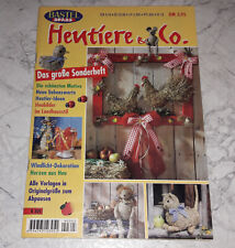 Bastelspass Heutiere & Co. Heft + Vorlagenbogen Dekoideen Landhausstil Windlicht