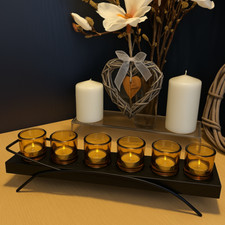 Baltus Kerzenhalter schwarz