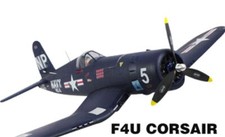 Dynam F4U Corsair EPO 1270mm RTF V2 Komplett Set Warbird Brushless LiPo RC