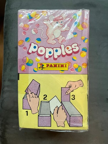 Popples panini album stickers - popples,