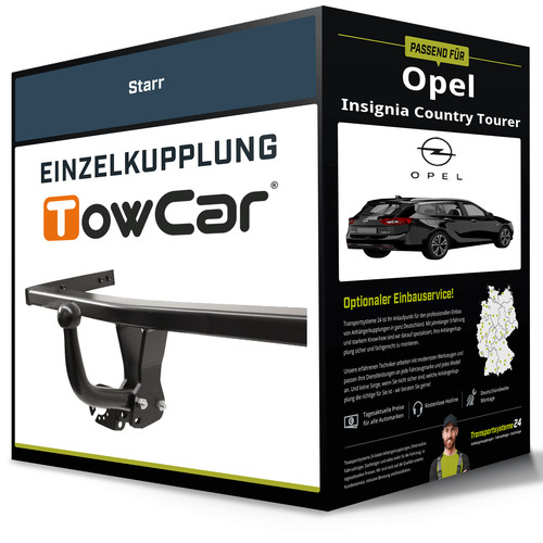 Starre anhängerkupplung für - starre,