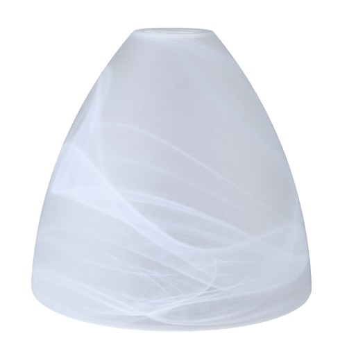 Lampenglas alabaster weiß - , Ø