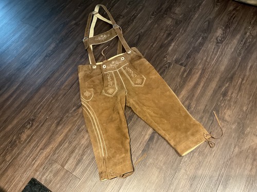 Almsach lederhose kniebund - lederhose, 3/4