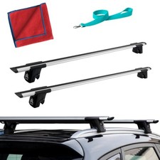 Aluminium Silber Dachträger für BMW 3er E36 Touring 1996-1999