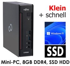 STROMSPAREND COMPUTER COMPUTER Q956 8GB DDR4 128GB SSD M2 HDD WINDOWS 11 V340