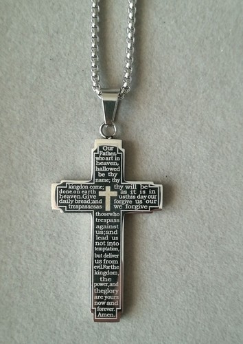 Kreuz anhänger vaterunser - anhänger,
