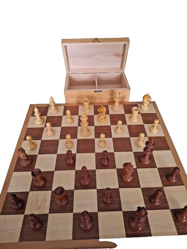 Schachspiel holz gebraucht - holz,