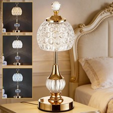 Kristall Tischlampe Dimmbare