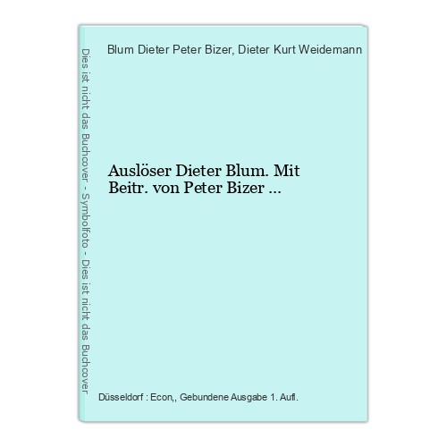 Auslöser dieter blum mit - auslöser,