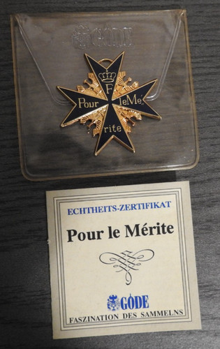 Pour merite miniatur orden - le,