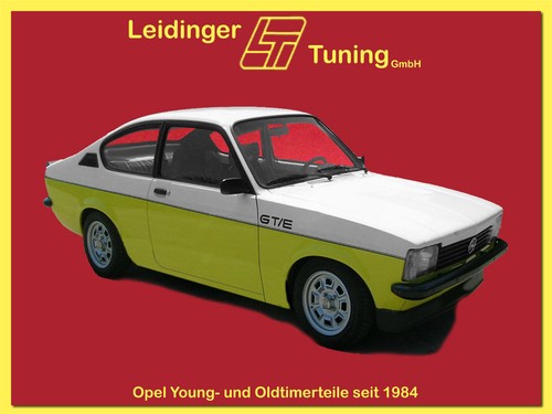 Kadett aufkleber gt - c,