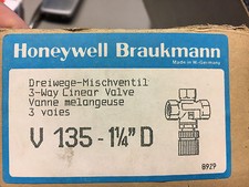Honeywell Braukmann V135 - 11/4" D IG 3-Wege Dreiwege Mischventil Restposten 