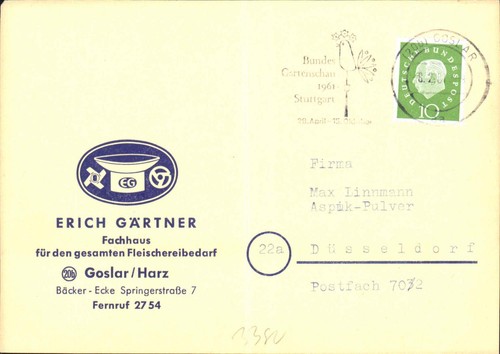 Postkarte - (y3858),