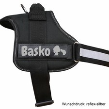 Klettlogo reflektierend Klettsticker WUNSCHTEXT + WUNSCHMOTIV Trixie 1 Stück