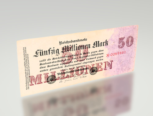 Millionen mark banknote - 50,
